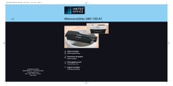 Aktenvernichter UAV 150 A1