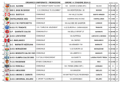 A.S.D. ALCIONE ASD C. BASE 96 SEVESO