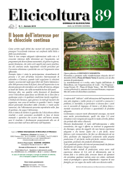 Il Giornale di Elicicoltura