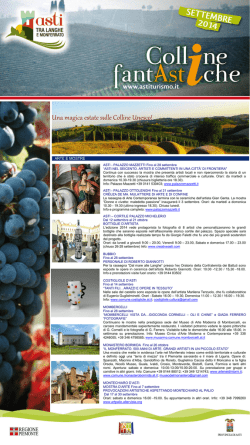 . ARTE E MOSTRE