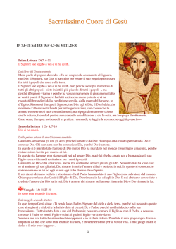 Sacratissimo Cuore di Ges&ugrave; A 2014