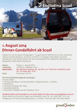 Flyer Dinner-Gondelfahrt (PDF)