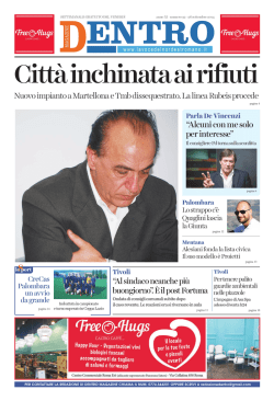 Dentro Magazine.indd - La Voce del Nord Est Romano