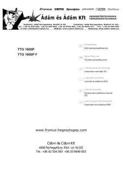 TTG1600P F/UD/JM/Le, TTG1600P F F/UD