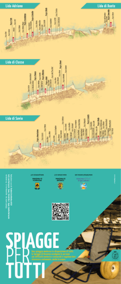 Le mappe delle spiagge accessibili - Regione Emilia