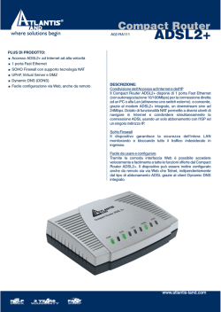 Compact Router ADSL2+