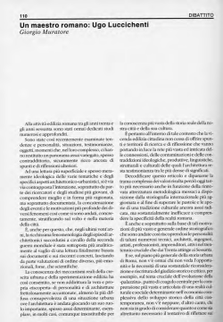 Giorgio Muratore Un maestro romano: Ugo Luccichenti (pdf)