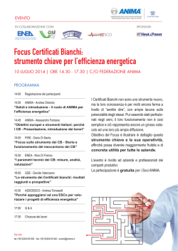 programma e scheda di iscrizione