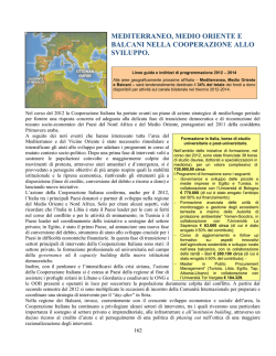 Paesi del Nord Africa e del Vicino e Medio Oriente