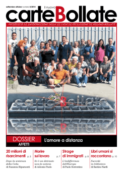 Carte Bollate - Comune di Milano