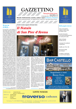 Dicembre 2014 - Ses Editoria Genova