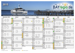BAYregio Kalender A4 2015 (Page 3) - BAYregio.de