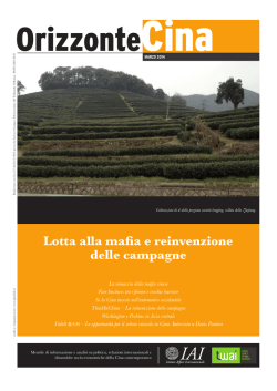 Orizzonte Cina - Istituto Affari Internazionali