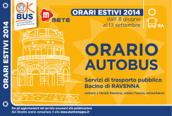 ORARIO - Mete SpA