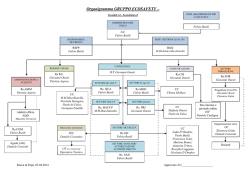 Organigramma GRUPPO ECOSAFETY –