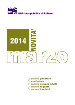 marzo 2014 - Comune di Rubano
