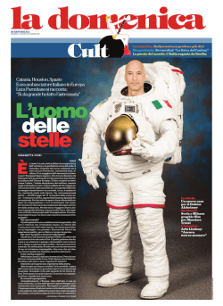 Catania. Houston. Spazio E ora ambasciatore