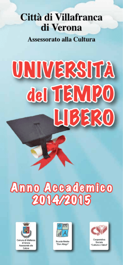 programma - Comune di VILLAFRANCA DI VERONA