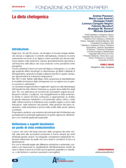 La dieta chetogenica