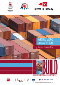 Economia del mare - Comune di Livorno