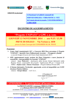 Pieve di Soligo - Associazione Comuni della Marca Trevigiana