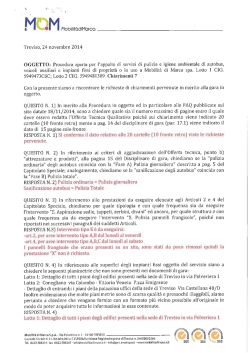 FAQ - Mobilit&agrave; di Marca