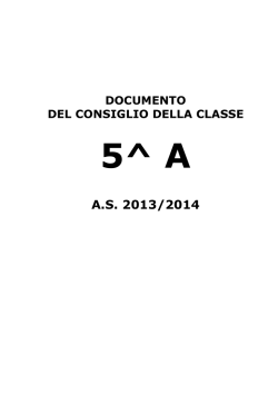 A.S. 2013/2014 - Ettore Majorana