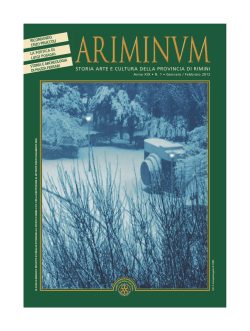 Scarica il numero 54 di Ariminum in formato PDF.