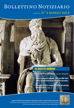 Marzo 2014 - Ordine dei Medici di Bologna