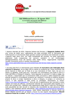 n. 28 Agosto 2014