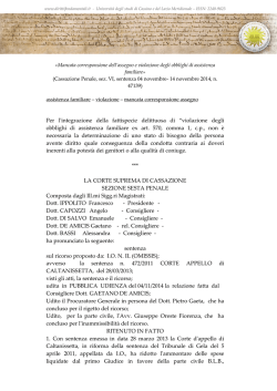 Cass. pen. 47139.2014 - Dirittifondamentali.it