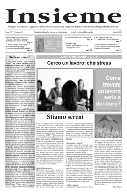 Edizione numero 84 del 04/2014