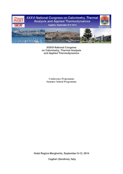 download - aicat 2014 - Universit&agrave; degli studi di Cagliari.