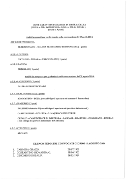 A.s.P. diTRAPLANI( 1 posto)
