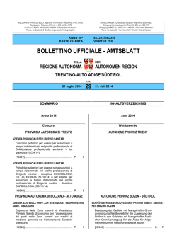 sanit&auml;tsbetrieb der autonomen provinz bozen