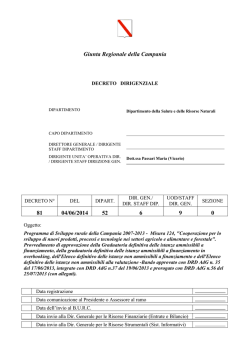 Graduatoria definitiva delle istanze ammissibili a finanziamento