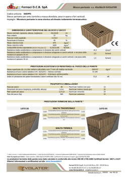 Scarica la scheda tecnica Fornaci DCB s.p.a.