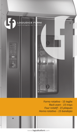 15 bandejas - Logiudice Forni