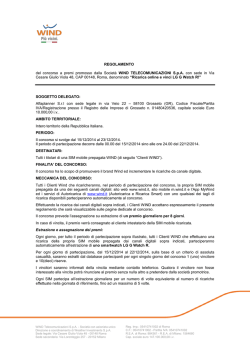 leggi il regolamento completo