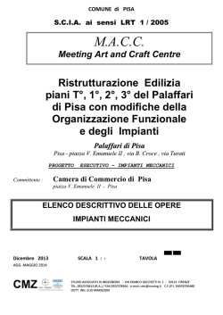 Elenco descrittivo opere impianti meccanici_I05 CCIAA-ED