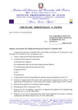 CircDirig 336 convocazione C.d.D. 11,09.2014