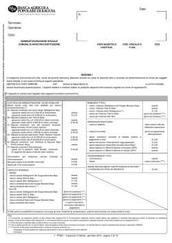 Data: A: Terminale: Operatore: CDG: