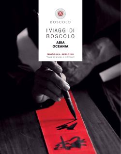Scarica il catalogo - Viaggi di Boscolo