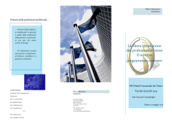 La libera circolazione dei professionisti verso il numero