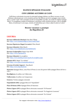 Buone vacanze a 4zampe da Bigodino.it!