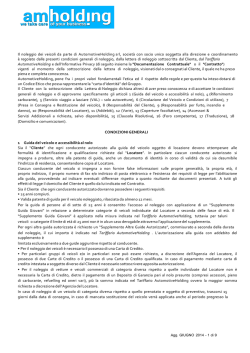 Condizioni - Automotiveholding srl