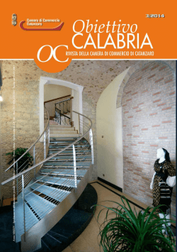 numero 3 anno 2014 - CCIAA di Catanzaro