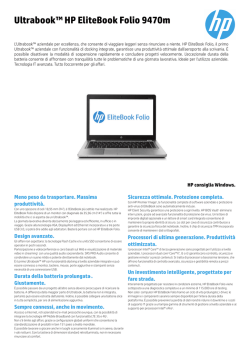 Ultrabook™ HP EliteBook Folio 9470m