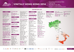 Lista Espositori - Vinitaly International
