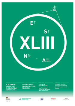 xliii annual meeting of the european society for new methods in
